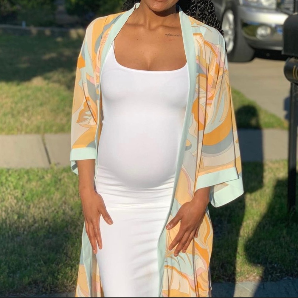 Multi Color Kimono
